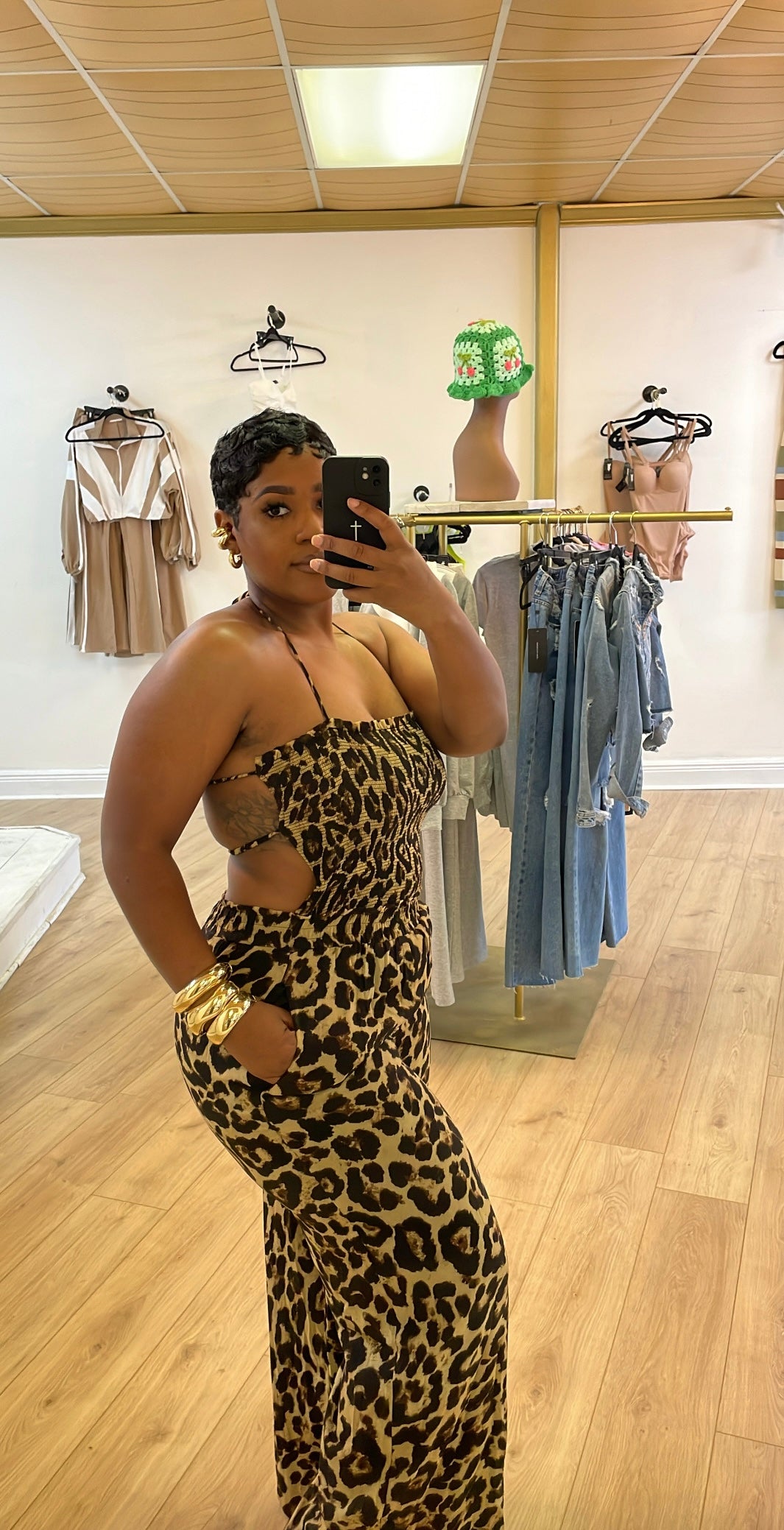 Leopard Jumpsuit