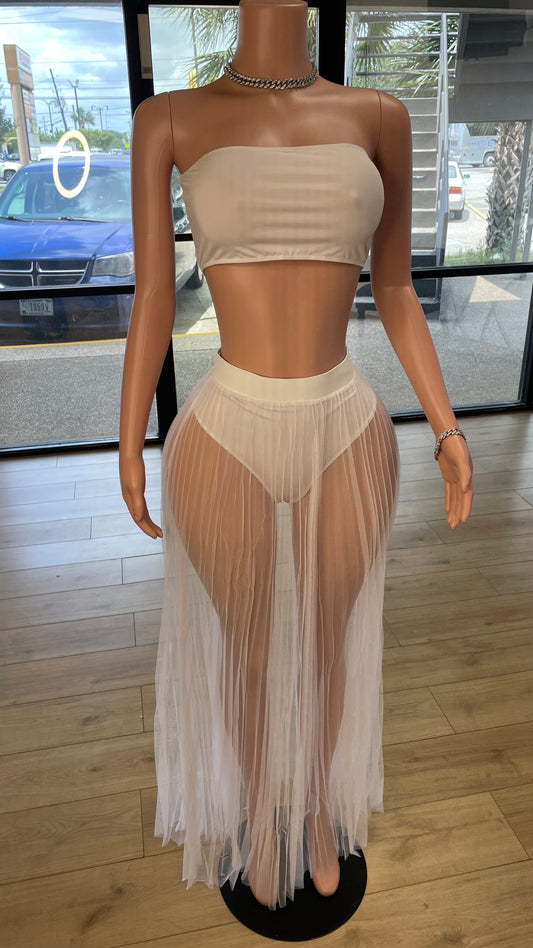 3 Piece Vacation Set(white)