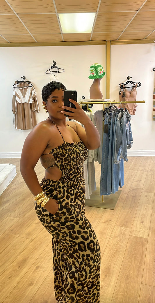 Leopard Jumpsuit