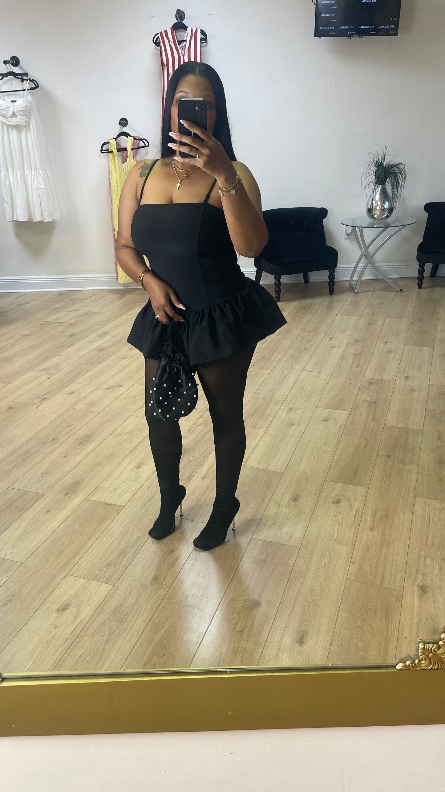 Bubble Dress(black)